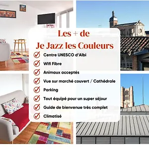 Je Jazz Les Couleurs A - Centre Unesco - Parking - Climatisation - Animaux Acceptes Albi